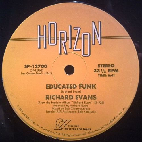 Richard Evans ''Educated Funk'' 12''