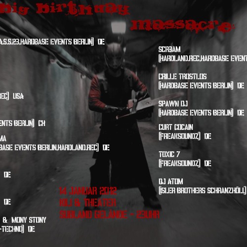 Trostlos vs StanGlock @ big birthday massacre 14.01.2012