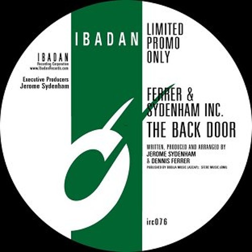 Dennis Ferrer & Jerome Sydenham - Backdoor