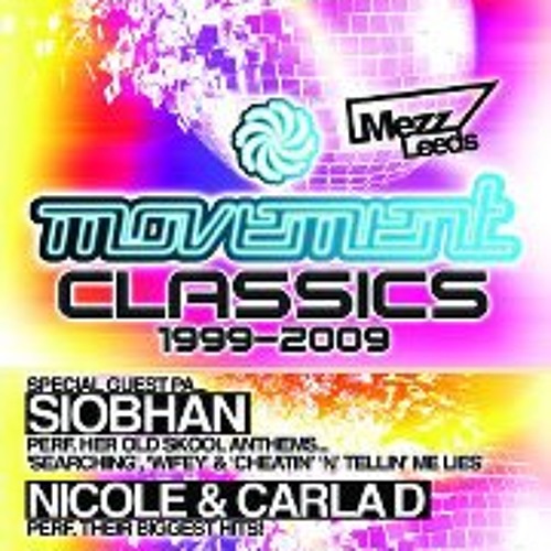 MOVEMENT CLASSICS / SAT 4TH FEB @ MEZZ / MIXED BY JAMIE DUGGAN!