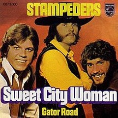 "Sweet City Woman" - The Stampeders (vinyl)