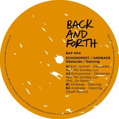 Echonomist Ft. Mz Sunday Luv - Obstacles (Original Mix)