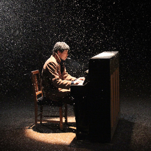 A piano in the factory