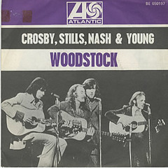 "Woodstock" - Crosby, Stills, Nash & Young (8-track tape)