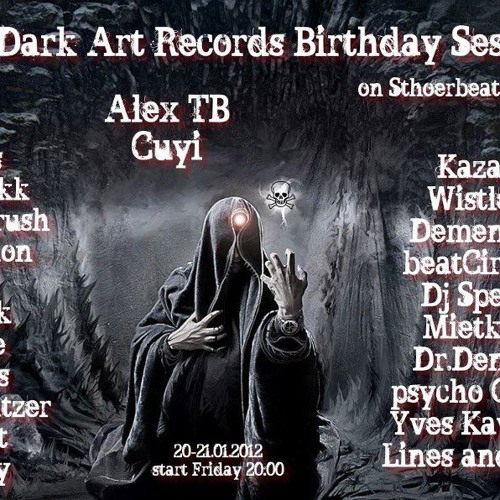 CUYI @ Dark Art Rec. BdayBash (sthoerbeatz radio) 21/01/2012