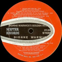 "Reach Out for Me" - Dionne Warwick (8-track tape)