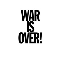 WaR is OveR ( parT I ) .