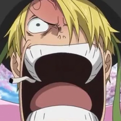 sanji screaming for nami-swan