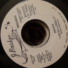 Smoke 45 I'm so Lonely VINYL RIP J Bridge records 1975 KC MO