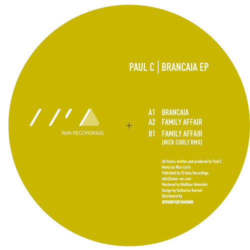 Paul C "Family Affair - Nick Curly rmx" (AMA003)