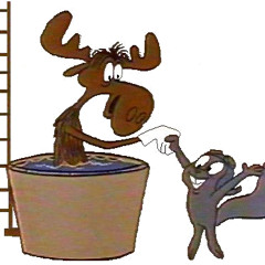 Rocky and Bullwinkle.