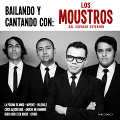 Previo bailando y cantando con los Moustros del espacio exterior.