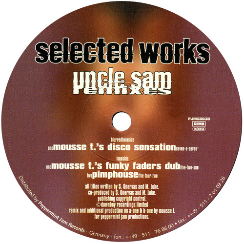 Selected Works - Uncle Sam (Mousse T.'s Funky Faders Dub)