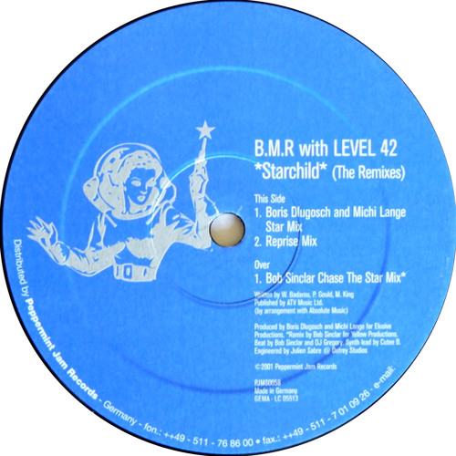 B.M.R with Level 42 - Starchild (Boris Dlugosch And Michi Lange Star Mix)