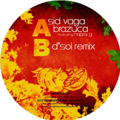 SiD VAGA 'Brazuca' featuring Nappy G - Wonderwheel Records 33 - A side
