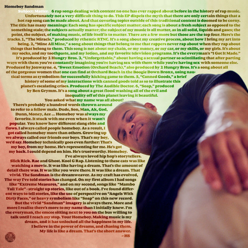 Homeboy Sandman - The Carpenter