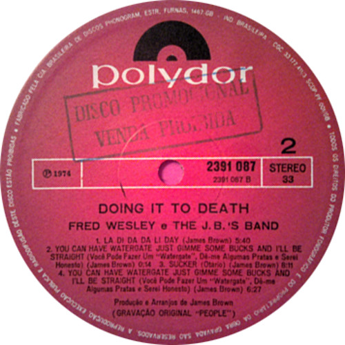 Fred Wesley & The J.B.'s Band - More Peas (Psonic Psummer Edit)