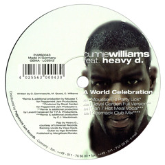 Cunnie Williams feat. Heavy D - A World Celebration (Cosmack Club Mix)