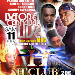 SAMEDI 11 FEVRIER ★ BEFORE CARNAVAL LIVE ★