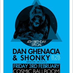 Ape-X 4th Birthday • Warm up for Dan Ghenacia & Shonky
