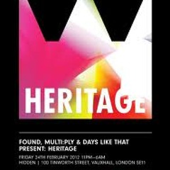Nico Lupo's I've Found my Heritage Multiplied Mix