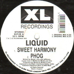 Liquid - Sweet Harmony (Live @ Kiss FM, Camden Palace 1992)