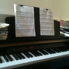 Moonlight Sonata - first movement op27 no2 at My house! Yamaha piano