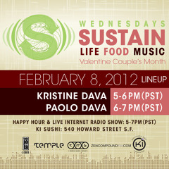 SUSTAIN 02/08/12 Kristine Dava & Paolo Dava