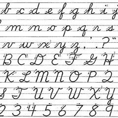 cursive