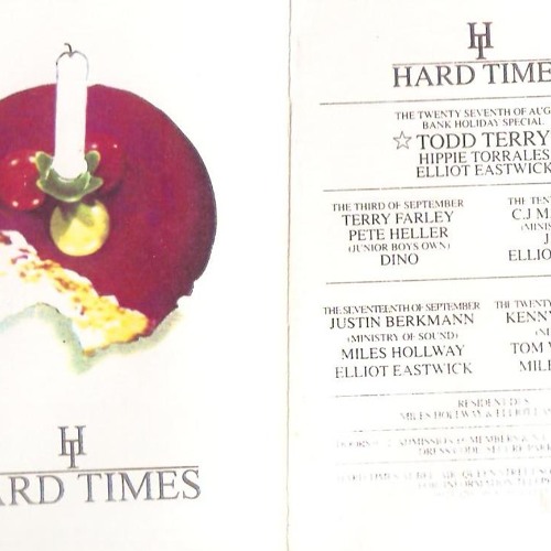 Hard Times - Masters At Work - 1st Birthday - Huddersfield