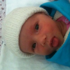 Indie has the hiccups. Cute alert!