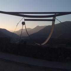 Aeolian wind harp sounding in Elqui Valley (Chile)