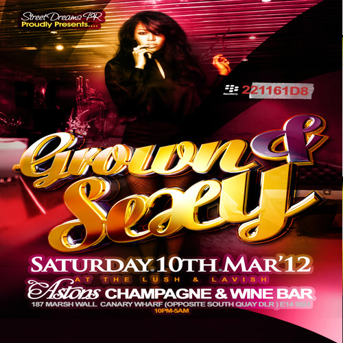 Stream Live Reggae Set (ChuckieOnline) - GROWN & SEXY - Sat 10th March @  Astons Champagne Bar by Grown & Sexy | Listen online for free on SoundCloud