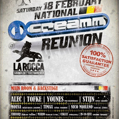 Nico Morano live at National Creamm Reunion 18 02 2012 @ LA ROCCA