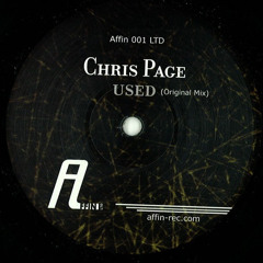 ► mattias fridell remix - used (chris page) (affin001ltd) •