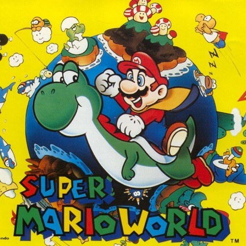 Super Mario World Map Poster