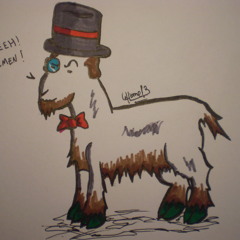 The Old Goat Takes His Hat Off Before Mocking Your Reflection