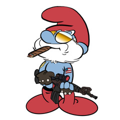 Machine Gun Smurf - Cut Scene