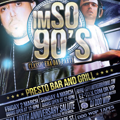 IM SO 90'S CLASSIC ERA 100TH SALUTE CIAA 2012 DJ DOO WOP