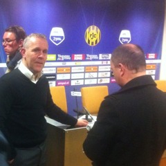 Harm van Veldhoven persconferentie at Parkstad Limburg Stadion