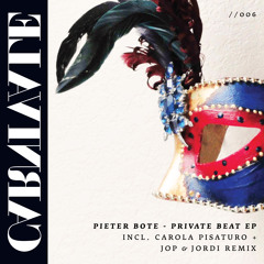 Pieter Bote - Private Beats (Jop and Jordi Private Parts Mix)