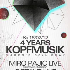 Marco Coviello@4Years Kopfmusik/ Noiseroom, Paderborn 18.02.2012