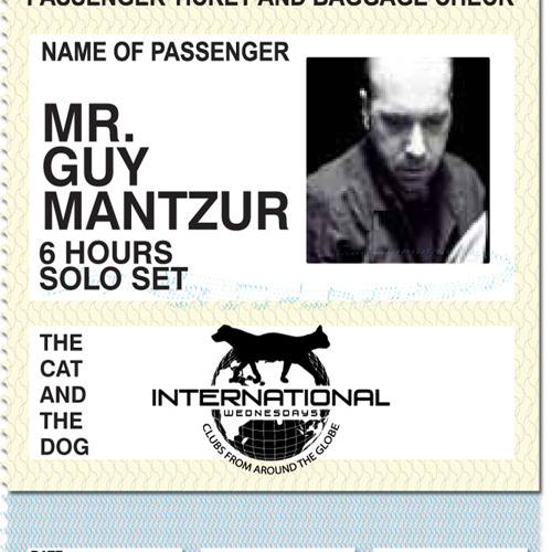 Guy Mantzur Live At Cat & Dog 08-02-2012 (Part Of My 6hrs solo Set)