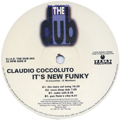 Claudio Coccoluto - It's New Funky (12" - 1997)