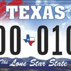 T. TOKENS - TEXAS PLATES
