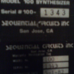 Sequential Circuits Pro One Demo