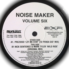 Nick Sentience & Mark Tyler 'Wild Ride' [Nukleuz Noise Maker Vol. 6] (2000)
