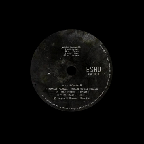 ESHU002  - V/A - PALETTE EP - SNIPPETS