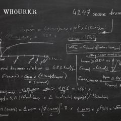 WHOURKR - Quadruple plis de peau ( 711 Snare Drums )