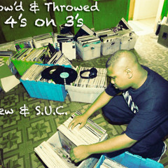 DJ LVSER Feat DJ Screw Feat S.U.C - Roll 4's On 3's (Too Low'd & Throwed)
